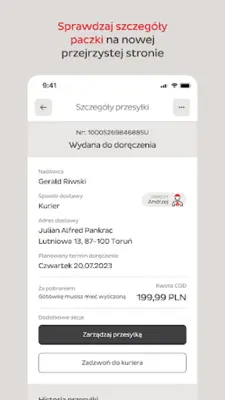 DPD Mobile android App screenshot 1