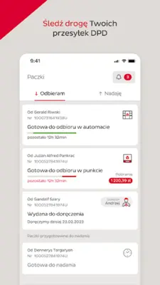 DPD Mobile android App screenshot 3